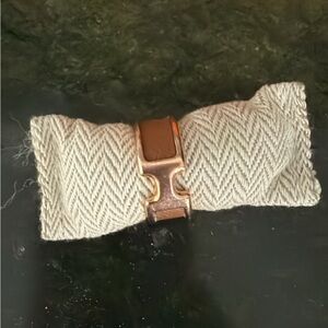 Hermes Chic Gold and Brown Ring